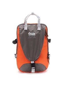 Bagtrotter τσάντα πλάτης πορτοκαλί-γκρι 46x30x18εκ.