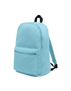 Τσάντα πλάτης με μπροστινή θήκη γαλάζια Υ39,5x30x10,5εκ.