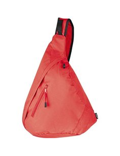Τσάντα πλάτης χιαστί κόκκινη Υ50x26x16εκ.