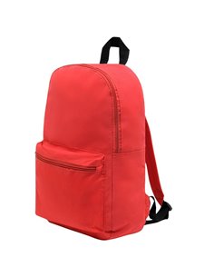 Τσάντα πλάτης με μπροστινή θήκη κόκκινη Υ39,5x30x10,5εκ.