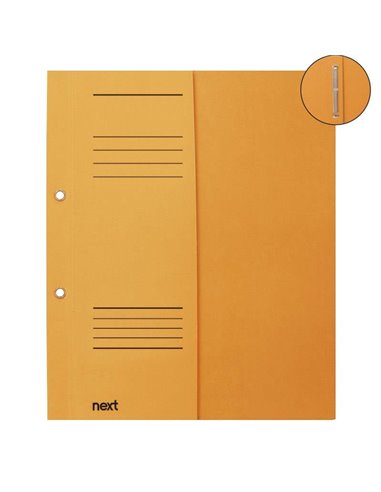 Next υποφάκελος με έλασμα - τρουκς μανίλα πορτοκαλί Υ31x25εκ.