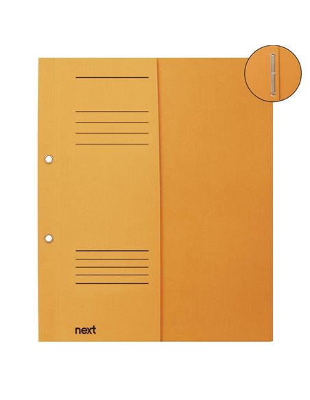 Next υποφάκελος με έλασμα - τρουκς μανίλα πορτοκαλί Υ31x25εκ.