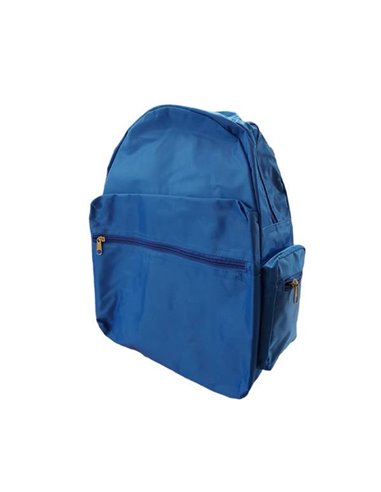 Σακίδιο πλάτης μπλε με 4 θήκες 29x12xY36εκ.