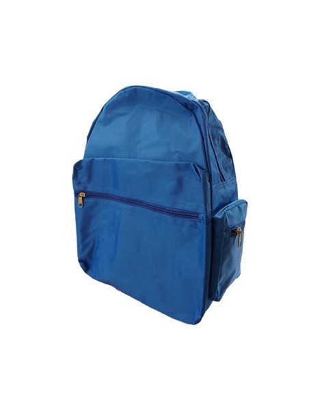 Σακίδιο πλάτης μπλε με 4 θήκες 29x12xY36εκ.