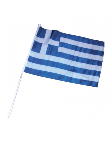 Ελληνικό σημαιάκι πλαστικό 30x45εκ.