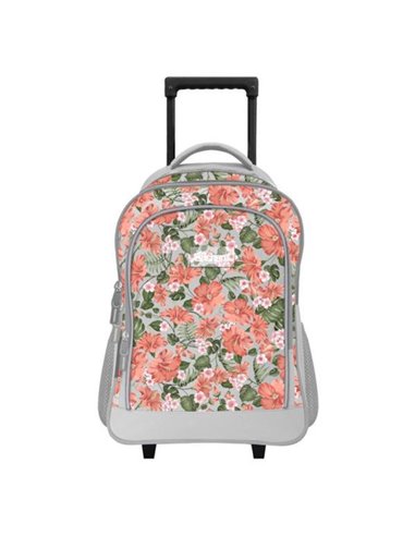 Βagtrotter τσάντα τρόλευ Offshore Hibi flowers Υ43x32x15εκ.
