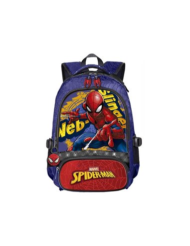 Τσάντα πλάτης δημοτικού Spiderman Y42εκ.