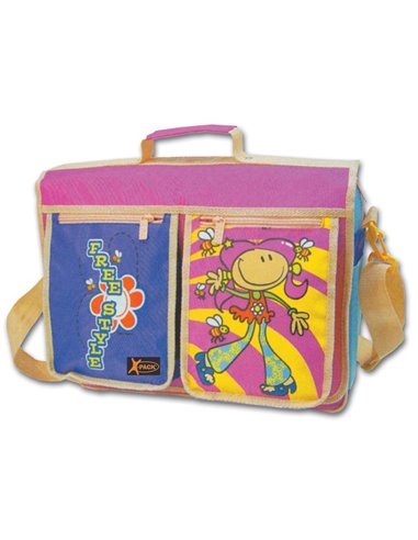 Τσάντα ώμου από νάυλον 36x30x13εκ.