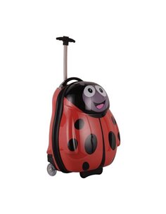 Βαλίτσα τρόλευ πασχαλίτσα 47x32x20εκ.