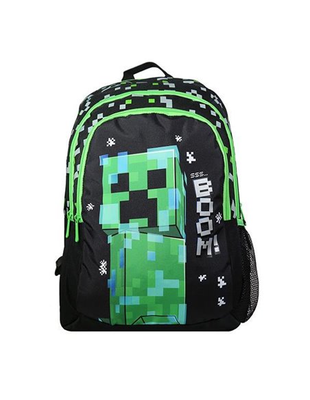 Bagtrotter τσάντα πλάτης Minecraft  με2 θήκες Υ44x32x20εκ.