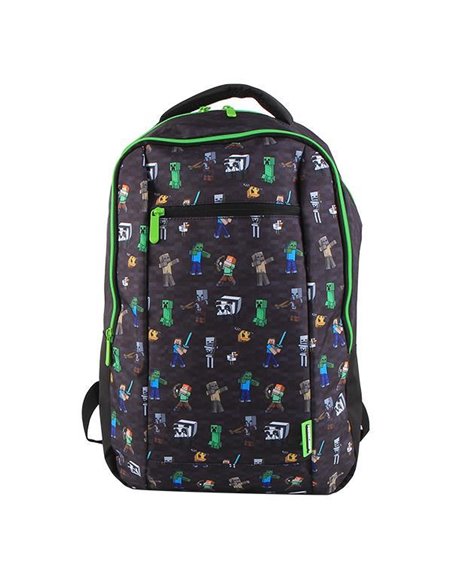 Bagtrotter τσάντα πλάτης "Minecraft"  με 3 θήκες Υ46x30,5x13εκ.