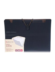 Comix αρχειοθήκη 6 θέσεων σκούρο γκρι Α4