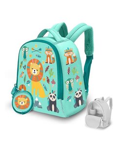 Σακίδιο πλάτης παιδικό Neoprene Ethnic Animals  Υ25χ19χ12εκ.