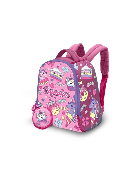 Σακίδιο πλάτης παιδικό Neoprene Cupcakes Υ25x19x12εκ.