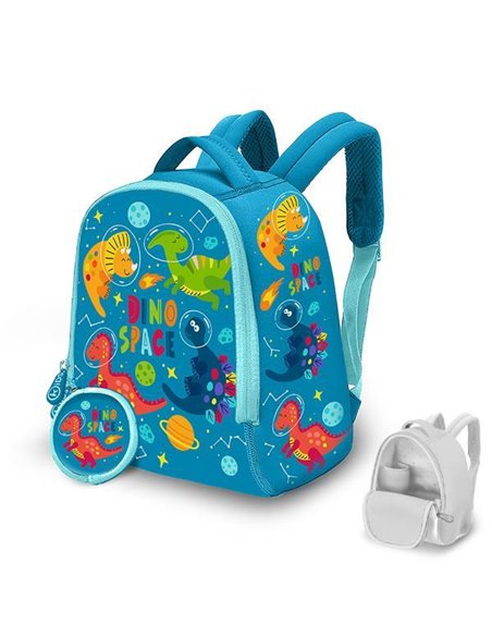 Σακίδιο πλάτης παιδικό Neoprene Dino Space Υ25χ19χ12εκ.