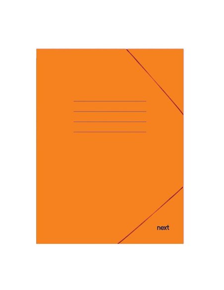 Next φάκελος με λάστιχο πορτοκαλί Υ35x25εκ.