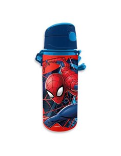 Παγούρι αλουμινίου Spiderman με λουράκι 600ml
