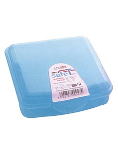 Φαγητοδοχείο μικρό για τοστ μπλε-πράσινο 0,5lt.