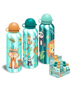 Παγούρι αλουμινίου "Ethnic Animals" 500ml κοκτέηλ