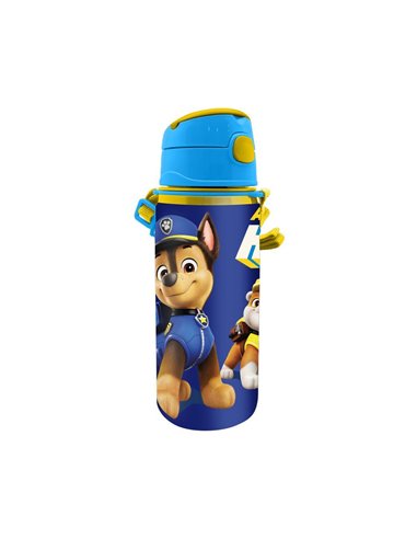 Παγούρι αλουμινίου Paw Patrol 600ml με λουράκι