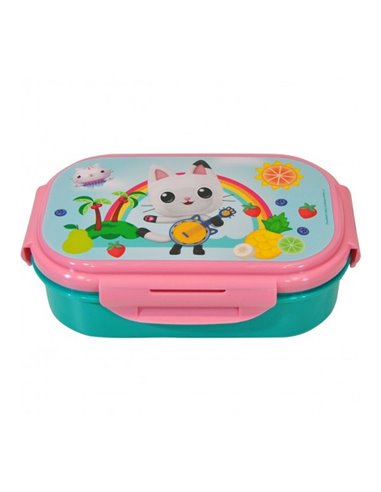 Φαγητοδοχείο Το Κουκλόσπιτο της Γκάμπι με μαχαιροπίρουνα 22x16x7εκ.