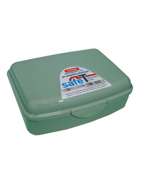 Φαγητοδοχείο πράσινο 1,35lt.