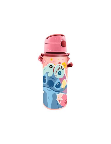 Παγούρι αλουμινίου Stitch II με λουράκι 600ml