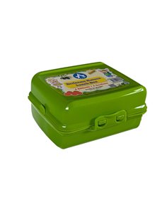 Φαγητοδοχείο με χωρίσματα πράσινο 14x11x7εκ.
