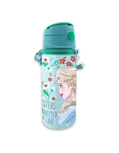 Παγούρι αλουμινίου Frozen με λουράκι 600ml