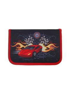 Κασετίνα σχολική γεμάτη "Αυτοκίνητο" 20.5x13.5x4εκ.