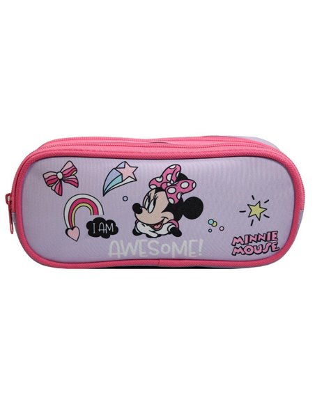 Bagtrotter κασετίνα "Minnie",Y10x7x23εκ με 2 θήκες