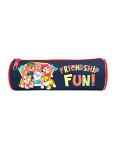 Bagtrotter κασετίνα βαρελάκι "Paw Patrol multicolor" 22x7x7εκ.