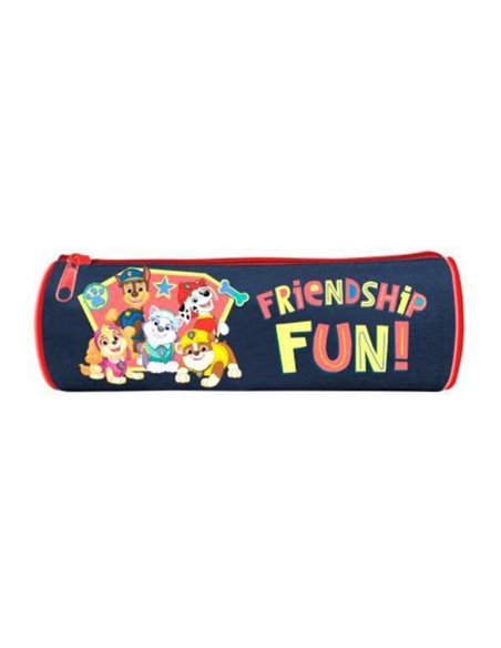 Bagtrotter κασετίνα βαρελάκι "Paw Patrol multicolor" 22x7x7εκ.