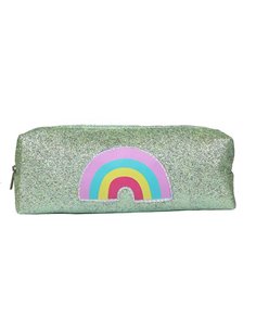 Bagtrotter κασετίνα glitter Rainbow 20,5x5x5,5εκ.
