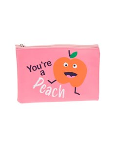 Κασετίνα "ροδάκινο" Υ14x20εκ.