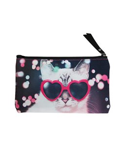 Βagtrotter κασετίνα βαρελάκι "Miniseri cat" 22.5x13.5x1εκ.