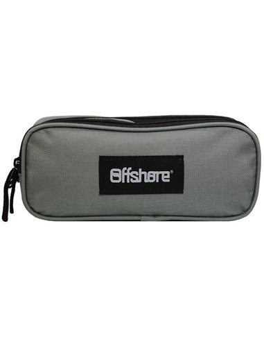 Bagtrotter κασετίνα "Offshore",Y10x7x23εκ, με 2 θήκες, γκρι