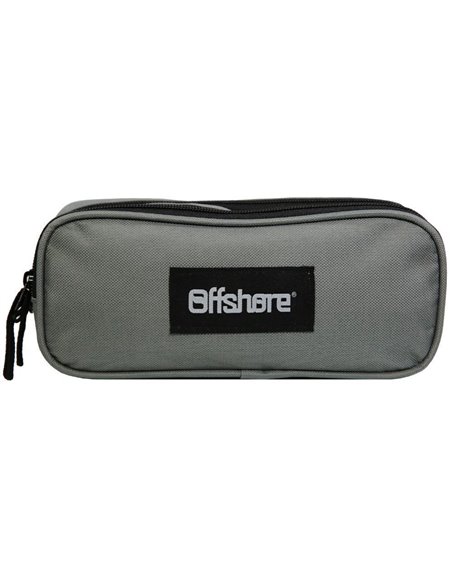 Bagtrotter κασετίνα "Offshore",Y10x7x23εκ, με 2 θήκες, γκρι