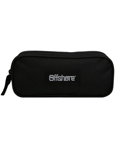 Bagtrotter κασετίνα "Offshore",Y10x7x23εκ, με 2 θήκες, μαύρη