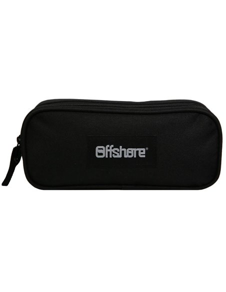 Bagtrotter κασετίνα "Offshore",Y10x7x23εκ, με 2 θήκες, μαύρη