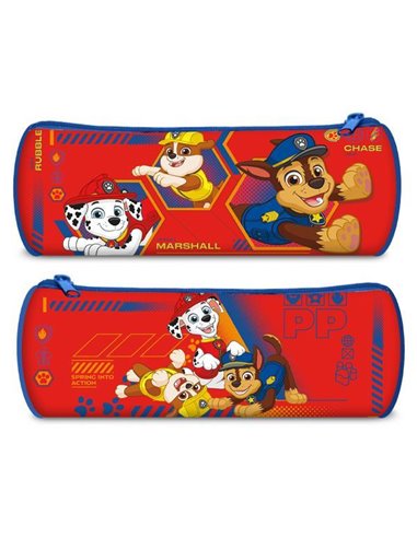 Κασετίνα βαρελάκι "Paw Patrol"  22x8x8εκ.