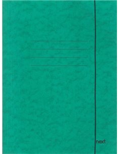 Next φάκελος με λάστιχο πρεσπάν πράσινος Α3 Υ43x30x0εκ.