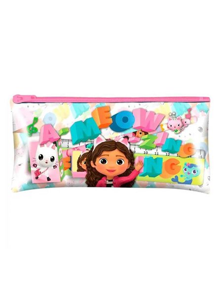 Σχολικό σετ 5 τεμαχίων "Το Κουκλόσπιτο της Γκάμπι" 10x19x2εκ.