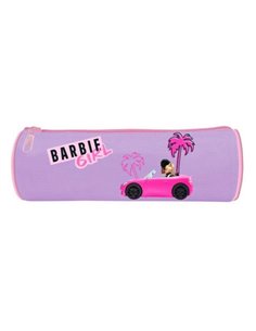 Bagtrotter κασετίνα βαρελάκι "Barbie" 22x7x7εκ.