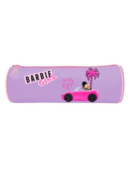 Bagtrotter κασετίνα βαρελάκι "Barbie" 22x7x7εκ.