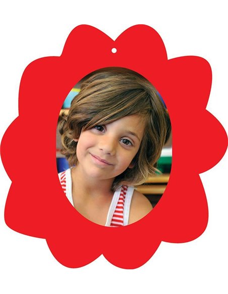 Next σχολικό ενθύμιο με κοπτικό "Λουλούδι" κόκκινο 23x25εκ.