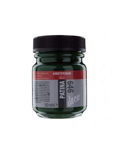 Talens amsterdam πατίνα anique green(646) 50ml