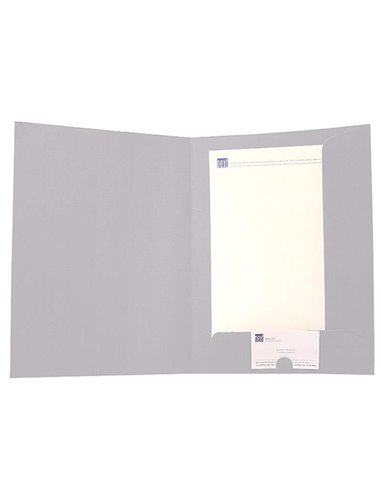 Next φάκελος παρουσίασης classic γκρι Υ32x24εκ. Δυνατότητα εκτύπωσης