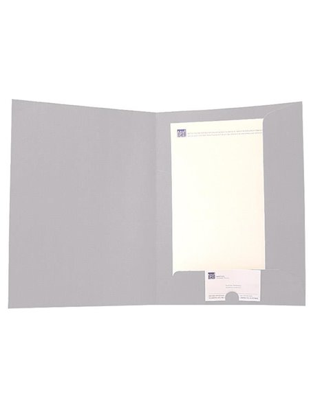 Next φάκελος παρουσίασης classic γκρι Υ32x24εκ. Δυνατότητα εκτύπωσης