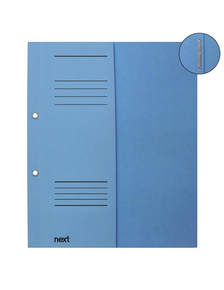 Next υποφάκελος με έλασμα - τρουκς μανίλα μπλε Υ31x25εκ.